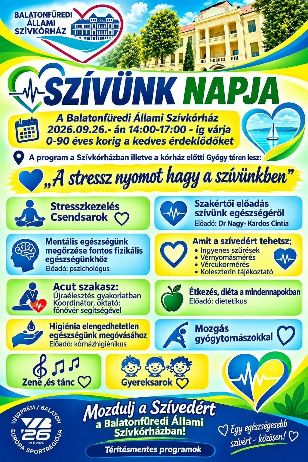 Szívünk napja programplakát